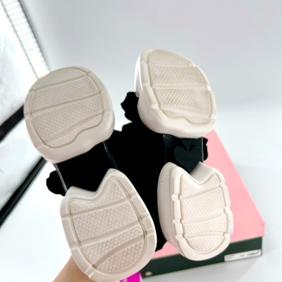 Kate Spade New York Womens Scrunchie Sneakers Black Size 5.5 M - Picture 6 of 10